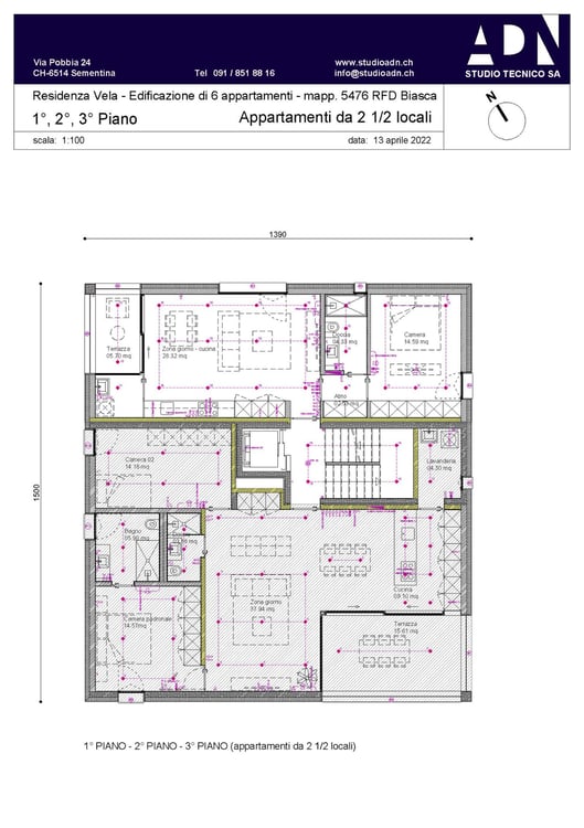 Moderno 1.5 di standard superiore con terrazza 12