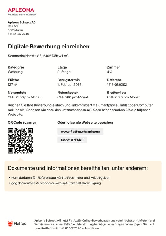 Charmate Maisonettewohnung mit grosser Terrasse 5