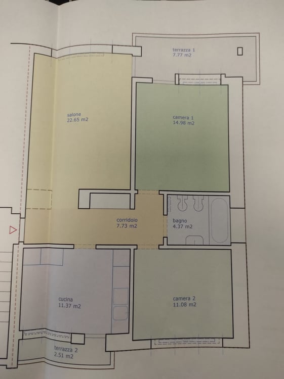 Affitto 1.5 locali 18 mq 5