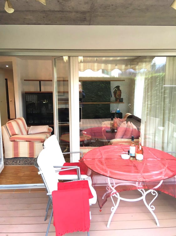 1.5 loc. con GIARDINO e VISTA LAGO a PARADISO   ID 21316 9