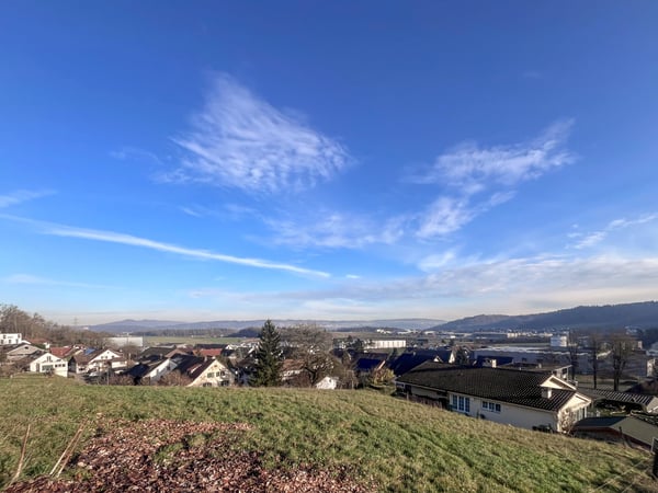 Einfamilienhäuser an Südhanglage mit Garten und Aussicht 2