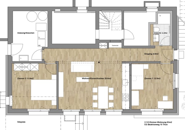 2.5 Zimmer Wohnung 2