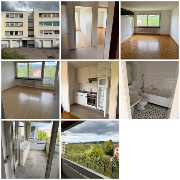 Nachmieter gesucht 2 Zimmer Wohnung in Wittenbach SG 2