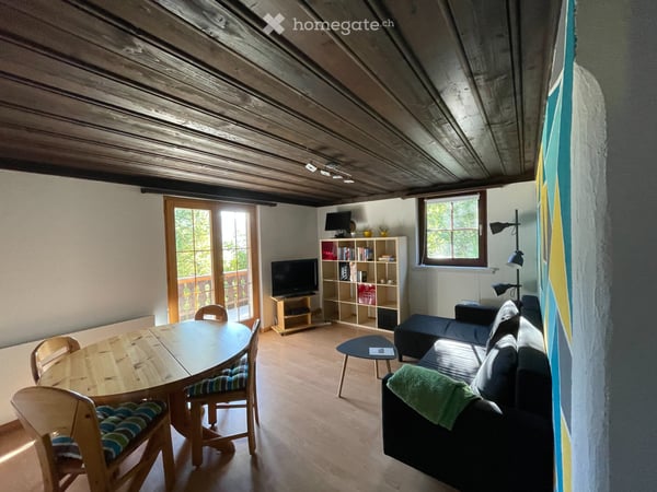 Zu vermieten in Davos-Wiesen möblierte 3 ½ Zimmerwohnung 4