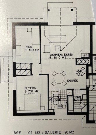 3.5-Zimmer Dachwohnung zu vermieten in Oberuzwil 5