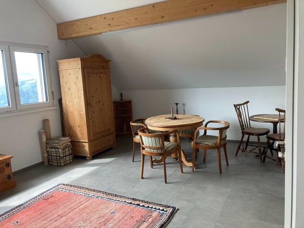 Helle 2.5 Zimmer Wohnung plus Dachzimmer 3