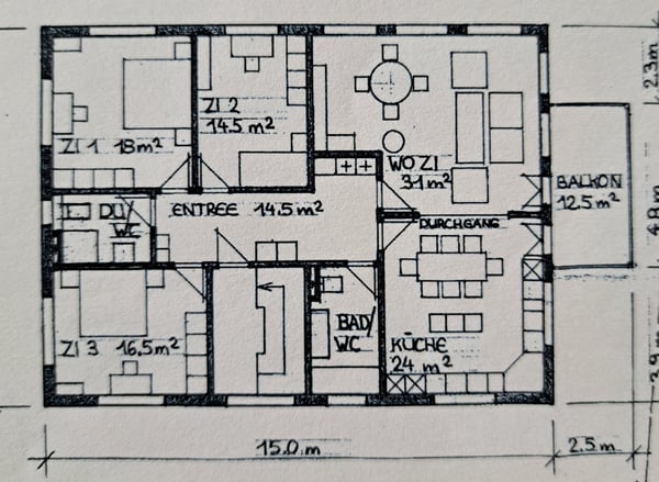 Grosszügige 4.5-Zimmerwohnung 5