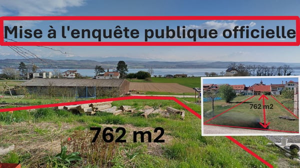 *New* Maison (Lugnorre, FR) vue sur lac Morat à reconstruire 1