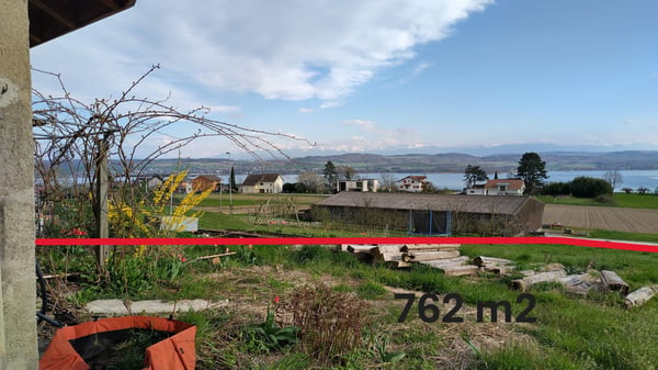 *New* Maison (Lugnorre, FR) vue sur lac Morat à reconstruire 2