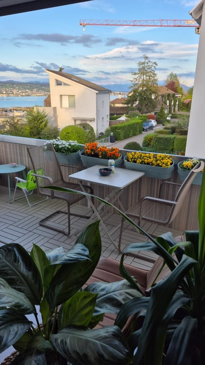 Befristete helle Wohnung mit Seesicht 1. Juli bis 15. August 5