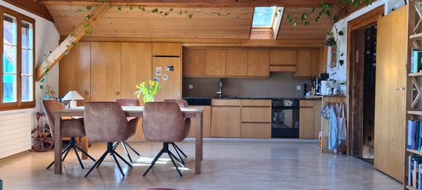 Charmante Dachwohnung (zur Untermiete) mit Hühner-Glück 2
