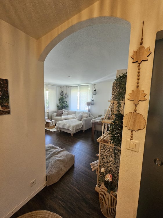 Schöne helle Wohnung im obersten Stock mit Abendsonne 9