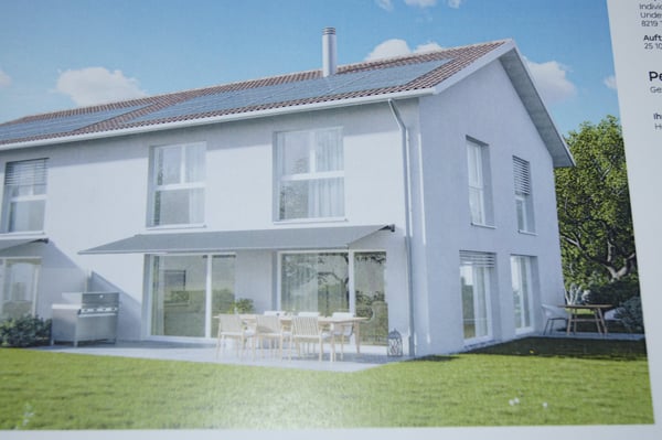 Doppelleinfamilienhaus Projekt zu verkaufen 1