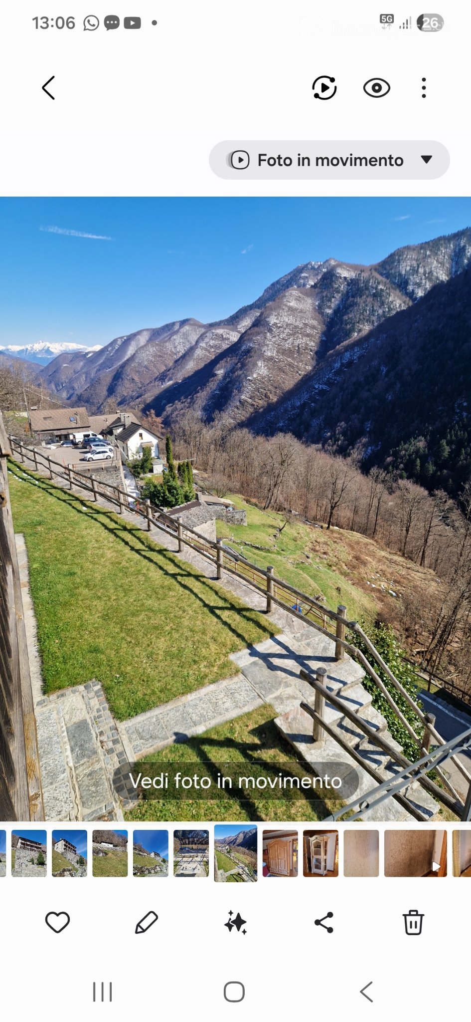Immobilie in Comologno - Appartamento rustico Vocaglia/Valle Onsernone - Bild 4