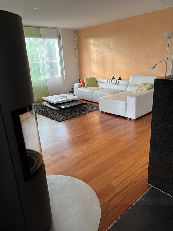 Sonnige 4.5 Zimmer Wohnung mit Weitsicht und 2 TG Plätzen 2