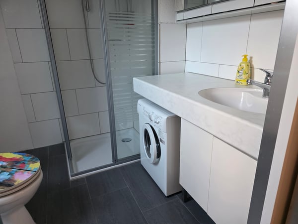 1-Zimmer-Dachstudio mit Jurablick und Sitzplatz in Reiden 3