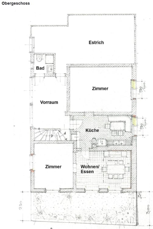 Grosszügige 2.5 Zimmer Altbauwohnung in Arch 2