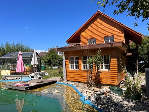 ** WG Zimmer und Naturbadeteich ** 5