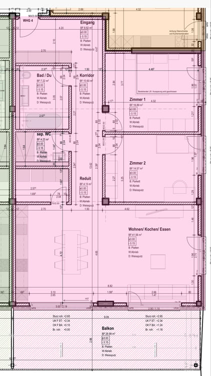 Moderne 3.5 Zimmer Wohnung-Neubau-Wohnung 5