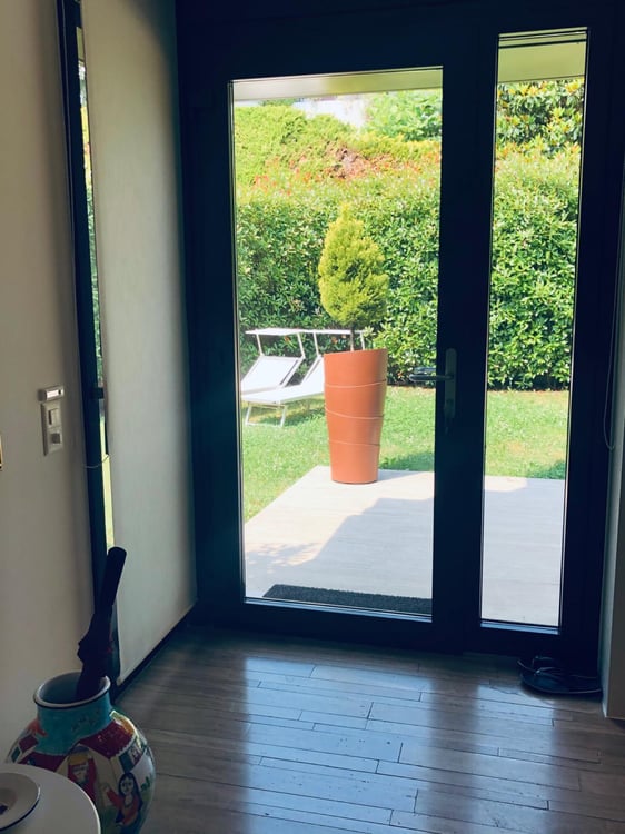 Duplex con giardino a Gentilino 2