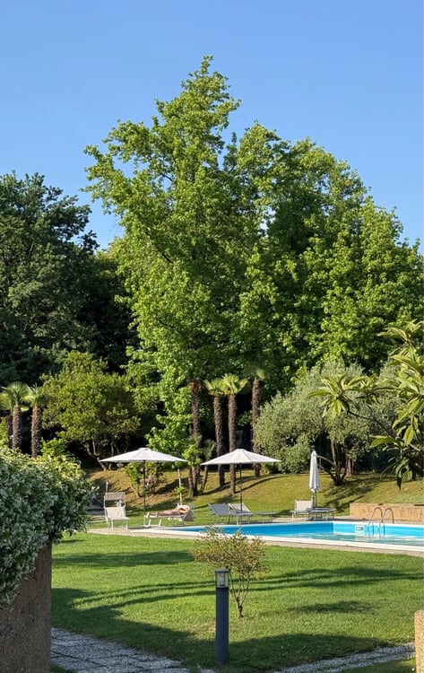 Duplex con giardino a Gentilino 1