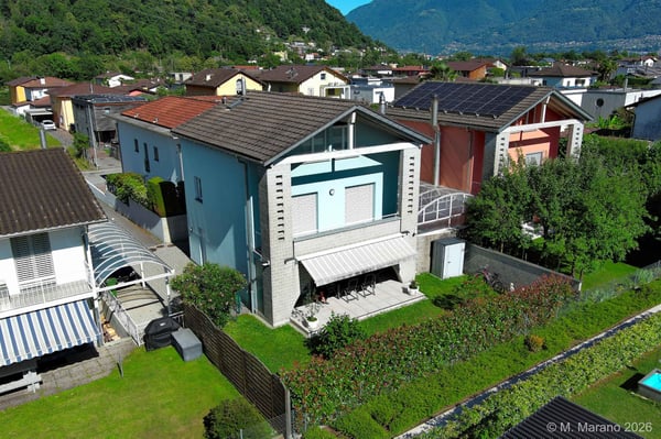 Einfamilienhaus in Losone mit Blick auf den Golfplatz 2