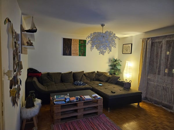 3 1/2 Zimmerwohnung Balkon Nähe Gütsch 2