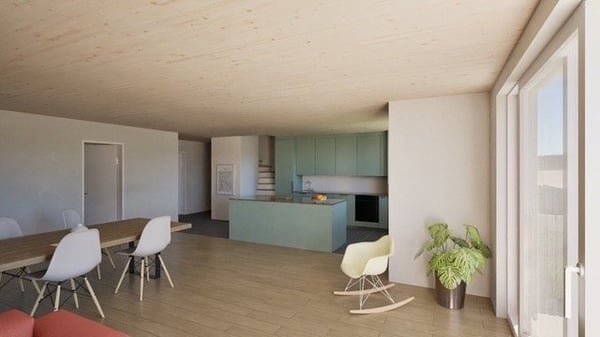 5.5 Maisonette mit Rheinblick - Bezugsbereit ab August 2026 2