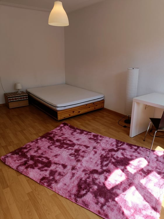 Sehr grosses möbliertes WG-Zimmer mit Doppelbett nähe ÖV 2