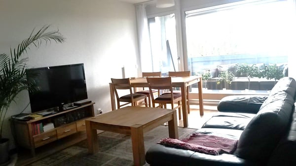 Möbilierte 3.5 Zimmerwohnung 70m2 in Zug 1. August 2