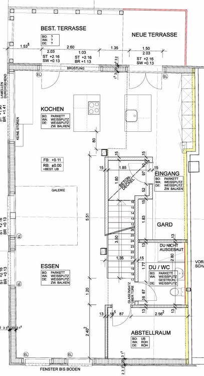 Befristet, möbliert: Grosszügige 5.5-Zimmer-Maisonette 13