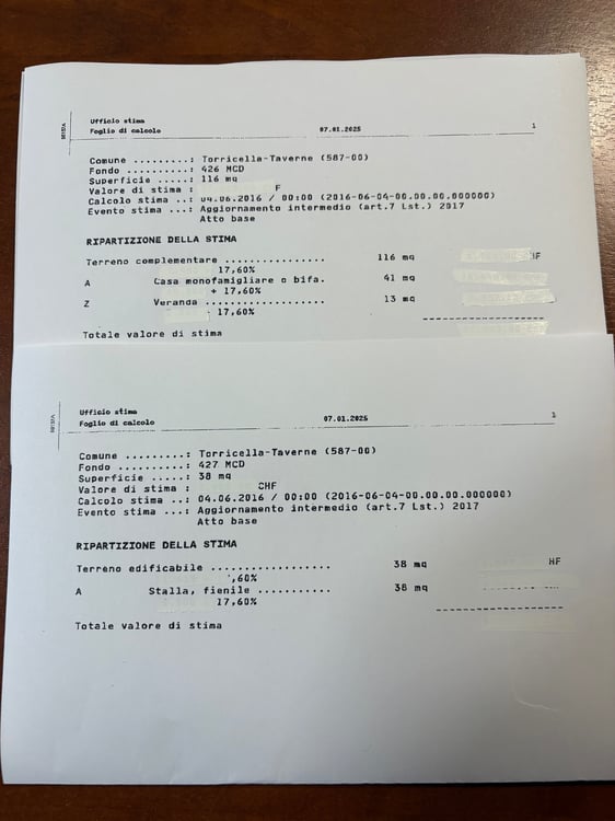 rustici da riattare nel nucleo a Taverne prezzo trattabile 4