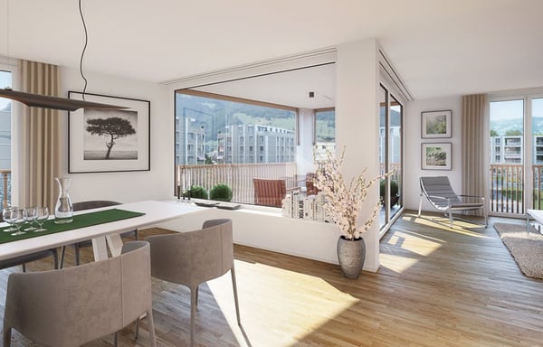 Grosszügige 4.5 Zimmer Wohnung im Mythenhof, Kanton Schwyz 2