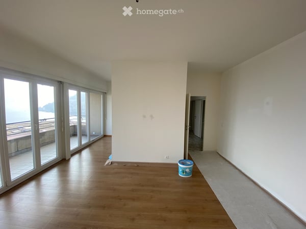 115qm / light-filled 3.5-room flat / dream view Lake Lugano 3