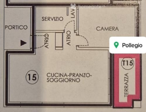 Appartamento 2.5 piano giardino Pollegio Biasca DA SUBITO 2