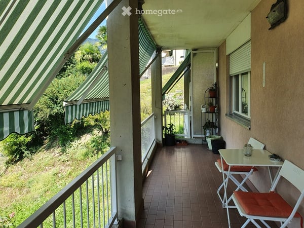Appartamento 2.5 Ponte Tresa con vista aperta e privacy 5
