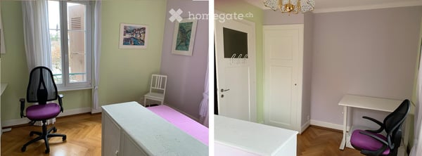 A Renens, chambres meublées (colocation) 2