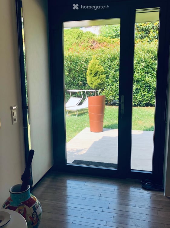 Duplex con giardino a Gentilino 2