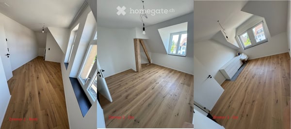 Komplett renovierte 4.5-Zimmer Dachwohnung mit Balkon 3