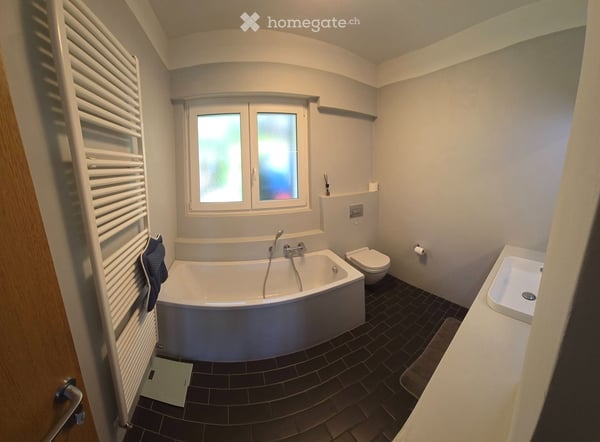 3.5 Locali - Giardino privato e terrazza vista lago a Porza 12