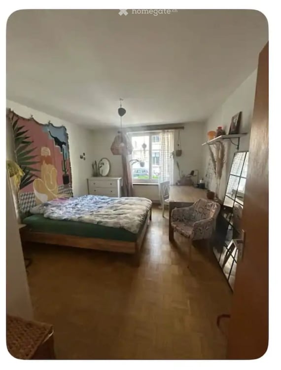 Spacious 3.5-Room Apartment in Zurich Long-Term Rental Only 4