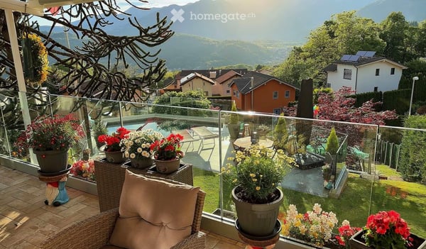 Villa a Villa Luganese vista panoramica piscina ascensore 2