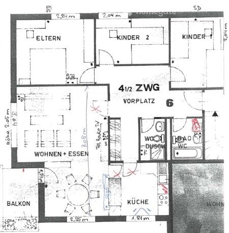 Helle 4.5-Zimmer-Wohnung im 3. OG mit Lift in Brunnen 5