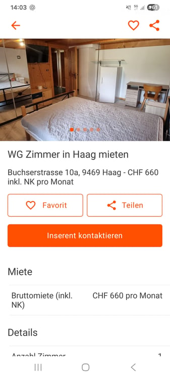 WG zimmer zu vermieten 2
