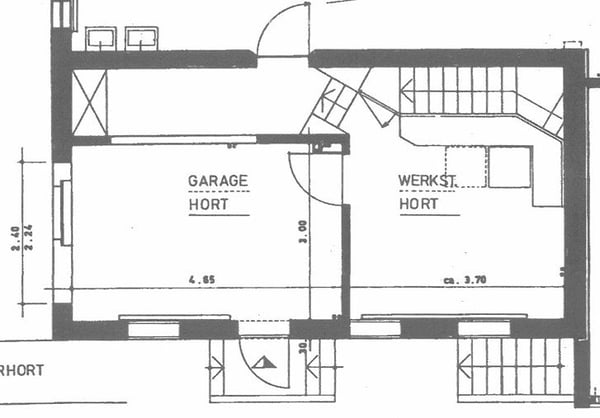 Befristet wohnen in Degersheim Heller Raum (30 m²) im EG 3