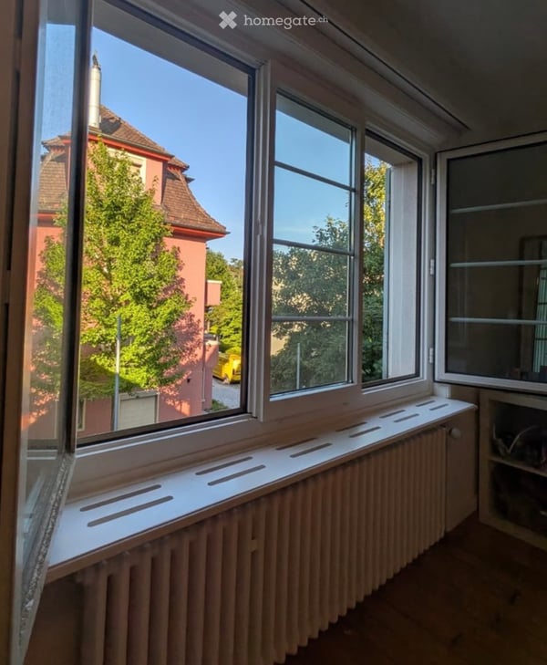 Helles, möbliertes Zimmer in Wipkingen ab 1.9. 2