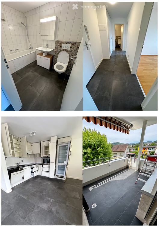 Klassische 3.5 Zimmer Wohnung an ruhiger Lage in Füllinsdorf 2