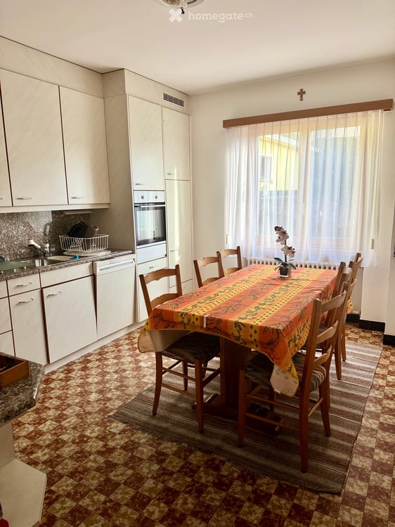 Ampia casa con giardino e 2 box auto in affitto a Bironico 3