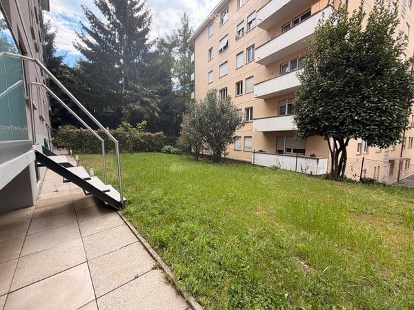 MASSAGNO 3.5 LOCALI CON SPLENDIDO GIARDINO PRIVATO 5