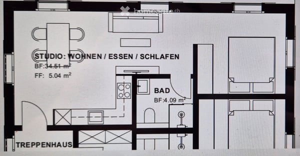 2.5 Zimmer Wohnung in Gossau SG 4